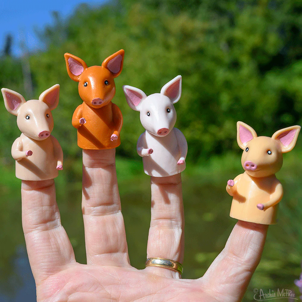Finger Pigs - Set of 4 - Image 2