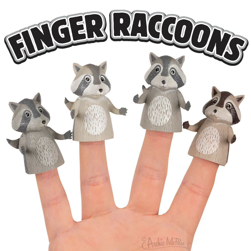 Finger Raccoons - Bulk Box - Image 2