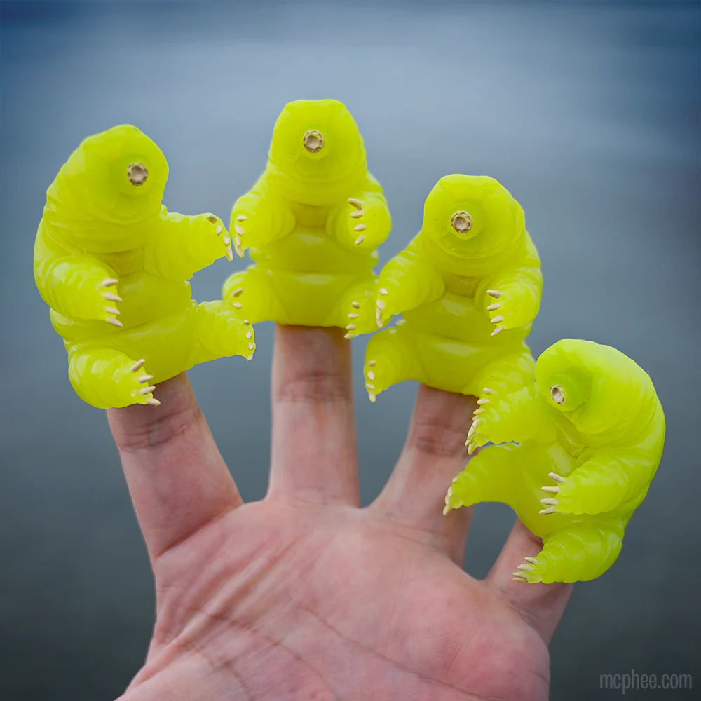 Glow-in-the-Dark Finger Tardigrades - Image 3